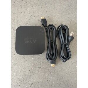Apple TV A1625 32GB 4th Gen HD Media Streamer Unit Only Tested